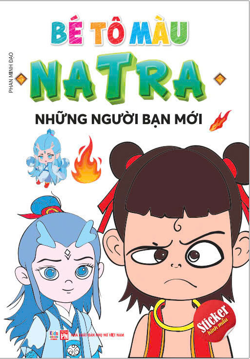 bé tô màu natra - những người bạn mới