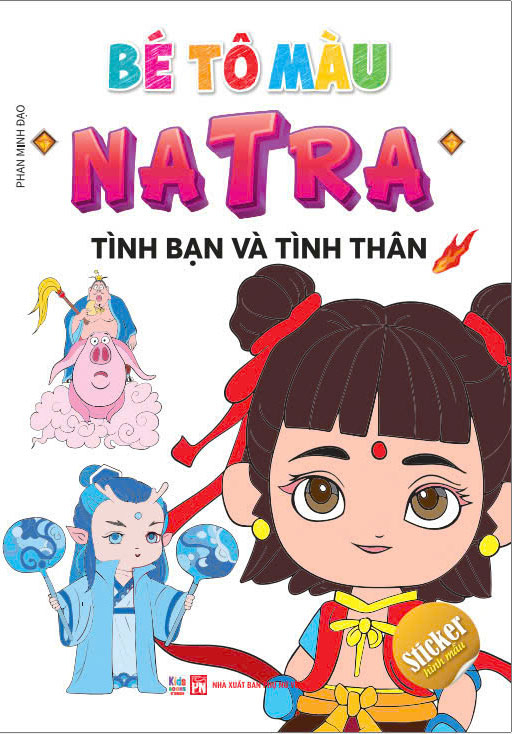 bé tô màu natra - tình bạn và tình thân