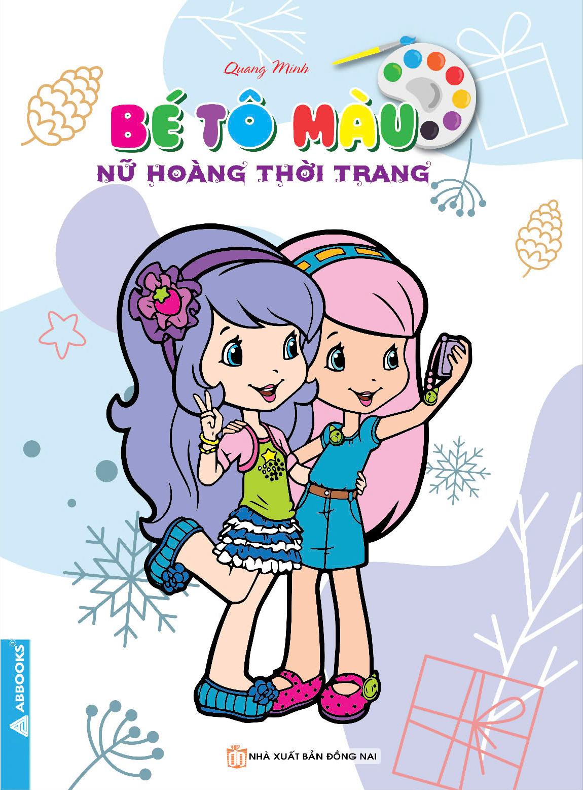 bé tô màu - nữ hoàng thời trang