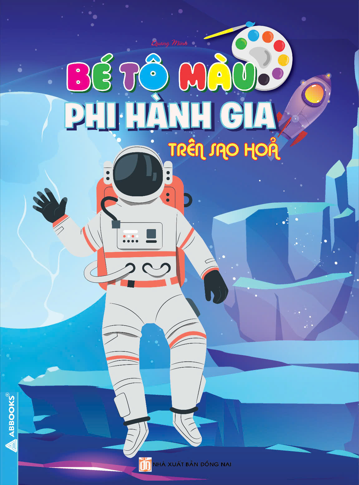 bé tô màu - phi hành gia trên sao hỏa