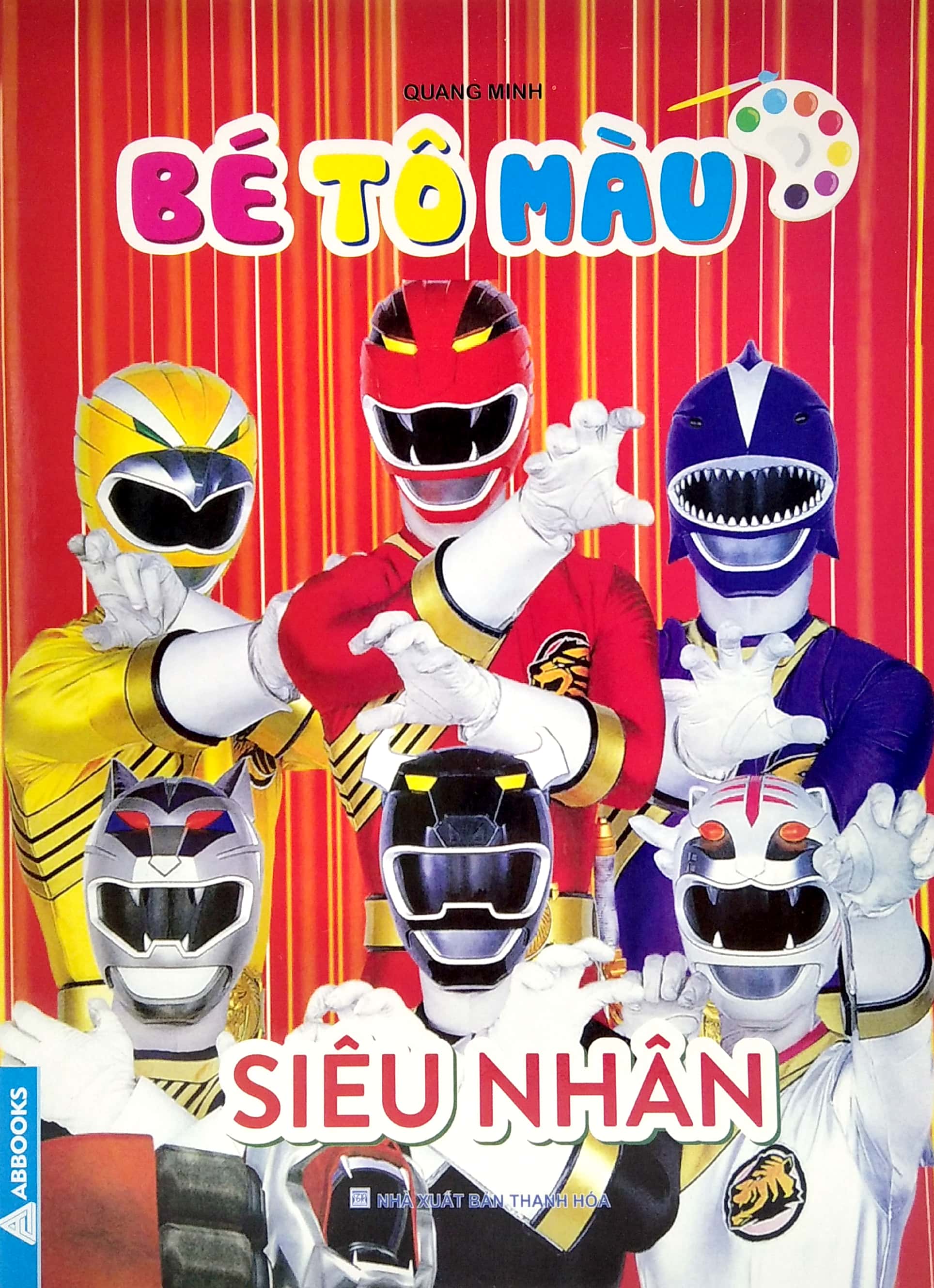 bé tô màu siêu nhân