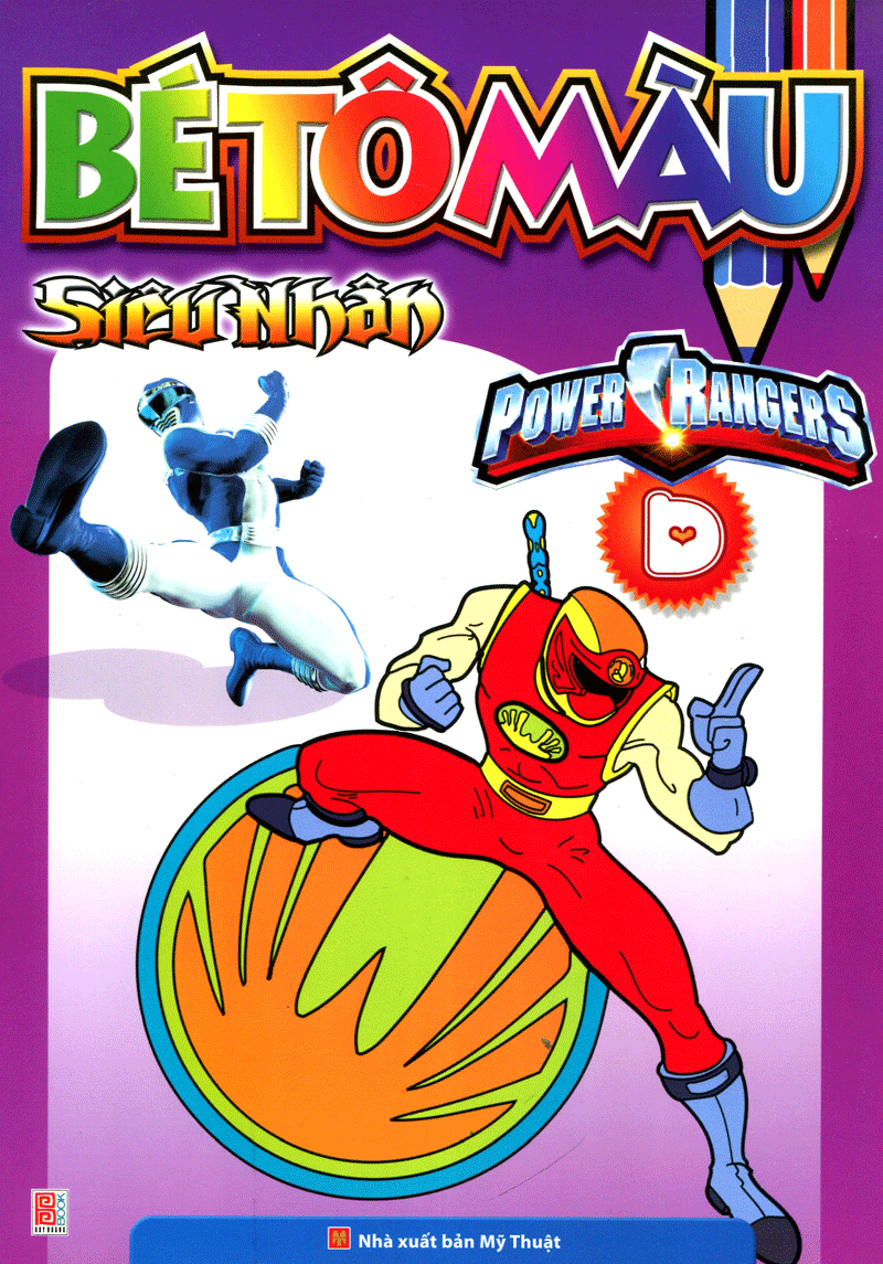 bé tô màu siêu nhân - quyển d