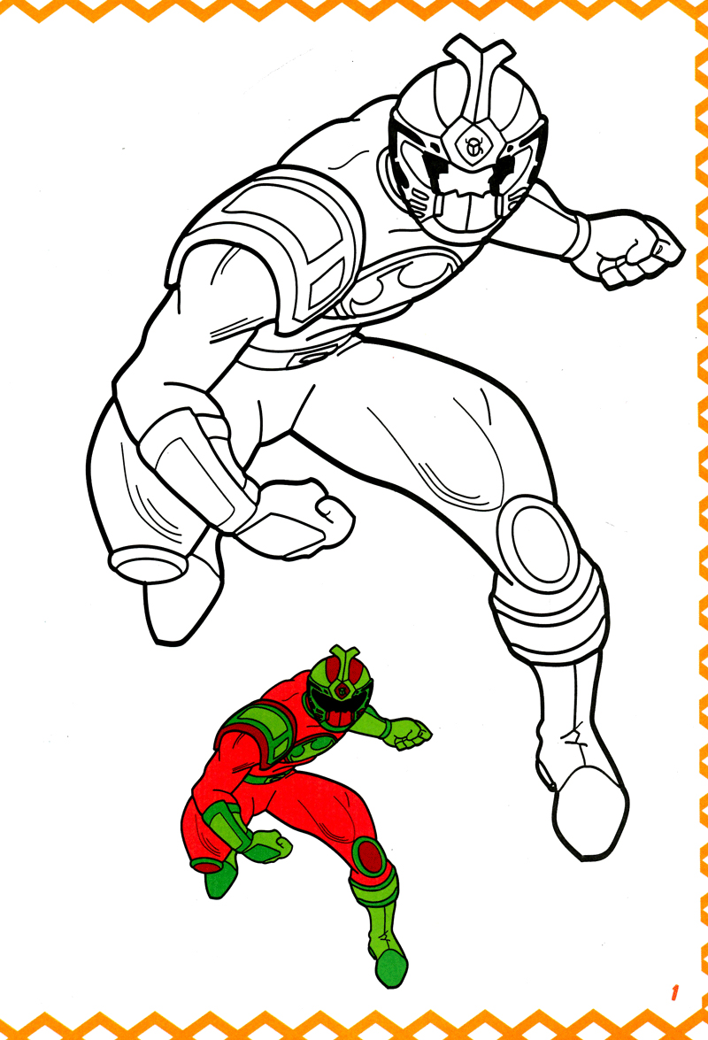 bé tô màu siêu nhân - quyển d