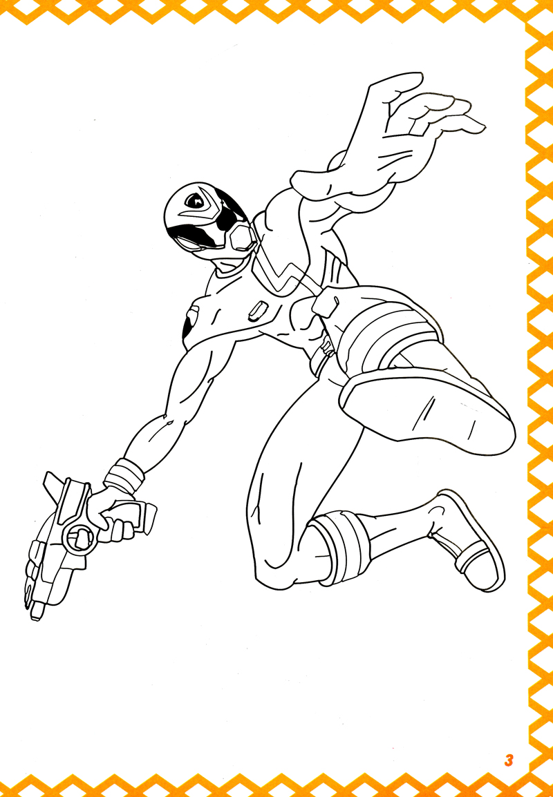 bé tô màu siêu nhân - quyển d