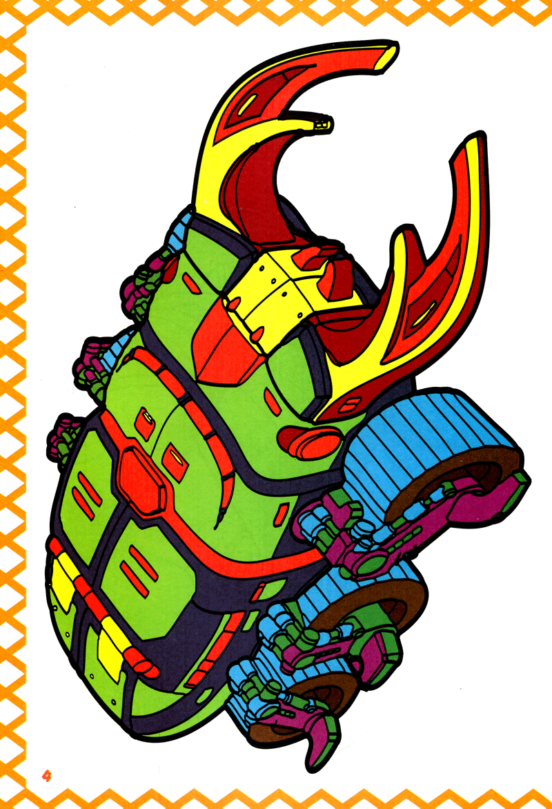 bé tô màu siêu nhân - quyển d