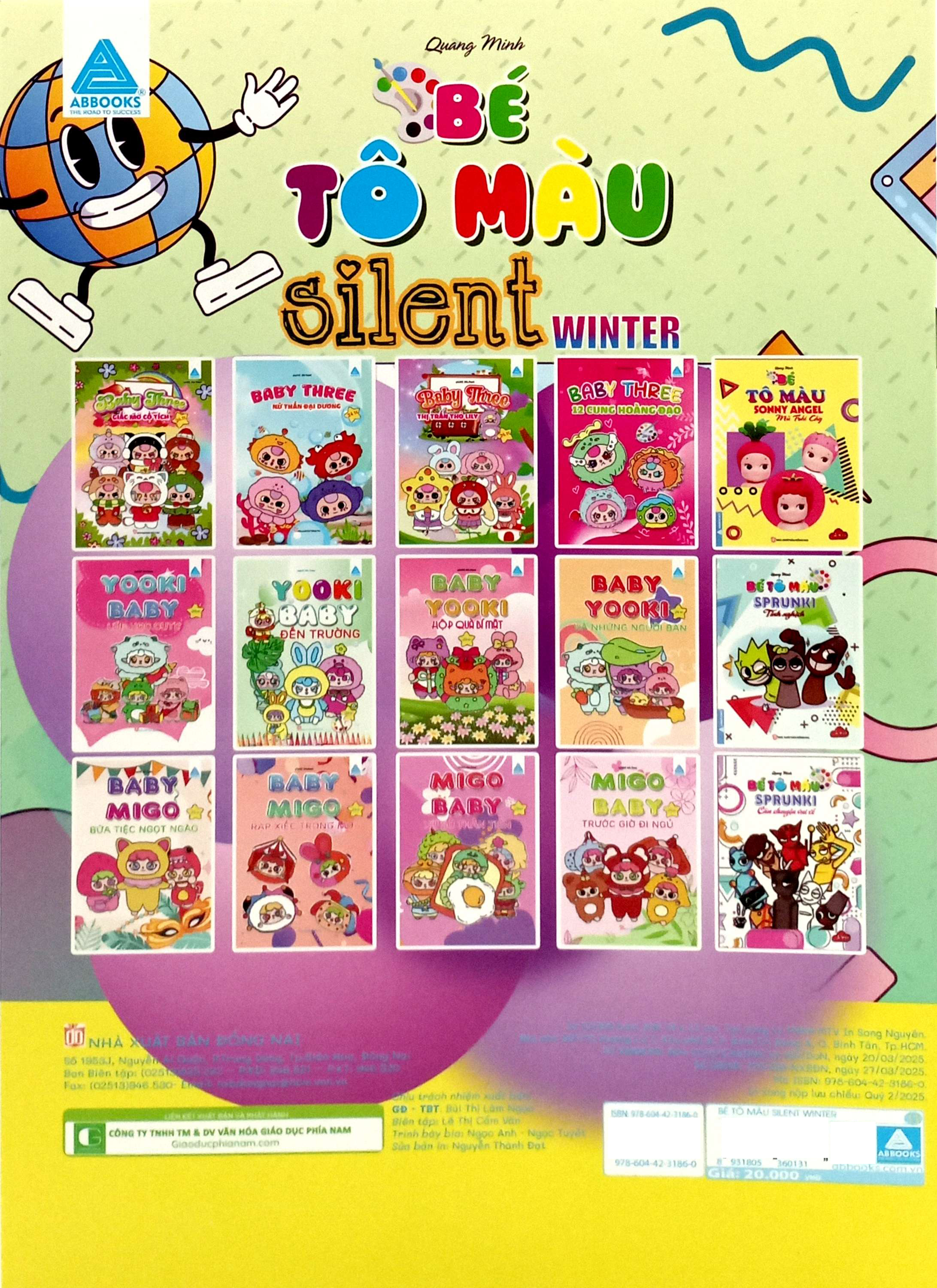 bé tô màu silent winter