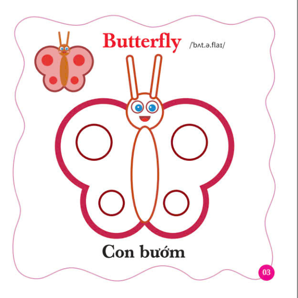 bé tô màu thế giới xung quanh - song ngữ anh-việt - con vật đáng yêu