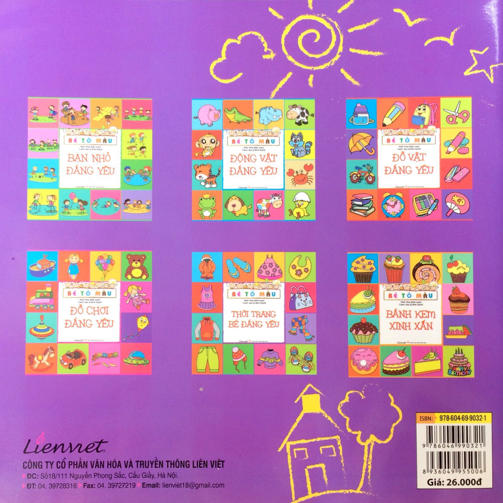 bé tô màu - thời trang bé đáng yêu