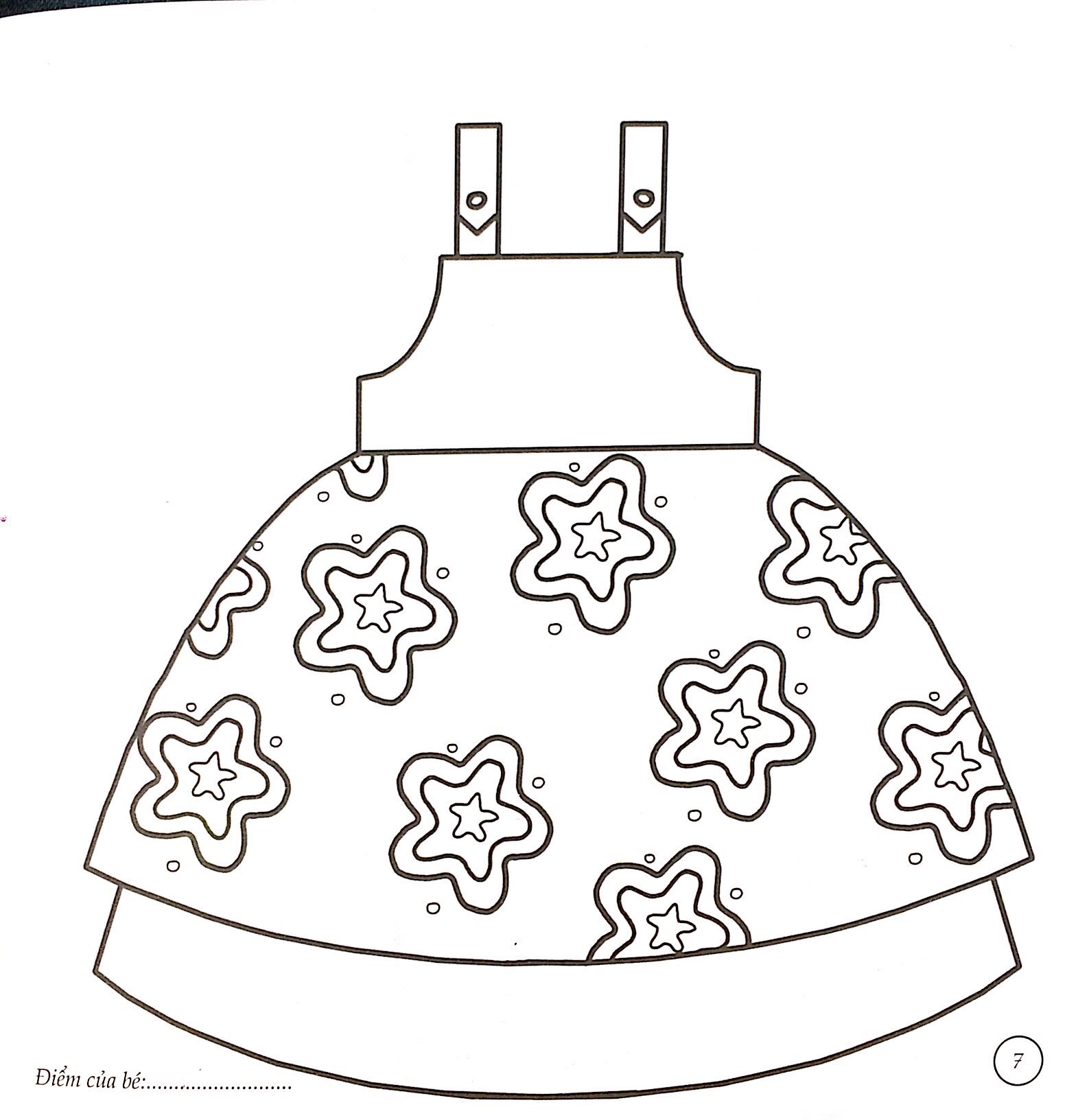 bé tô màu - thời trang bé đáng yêu