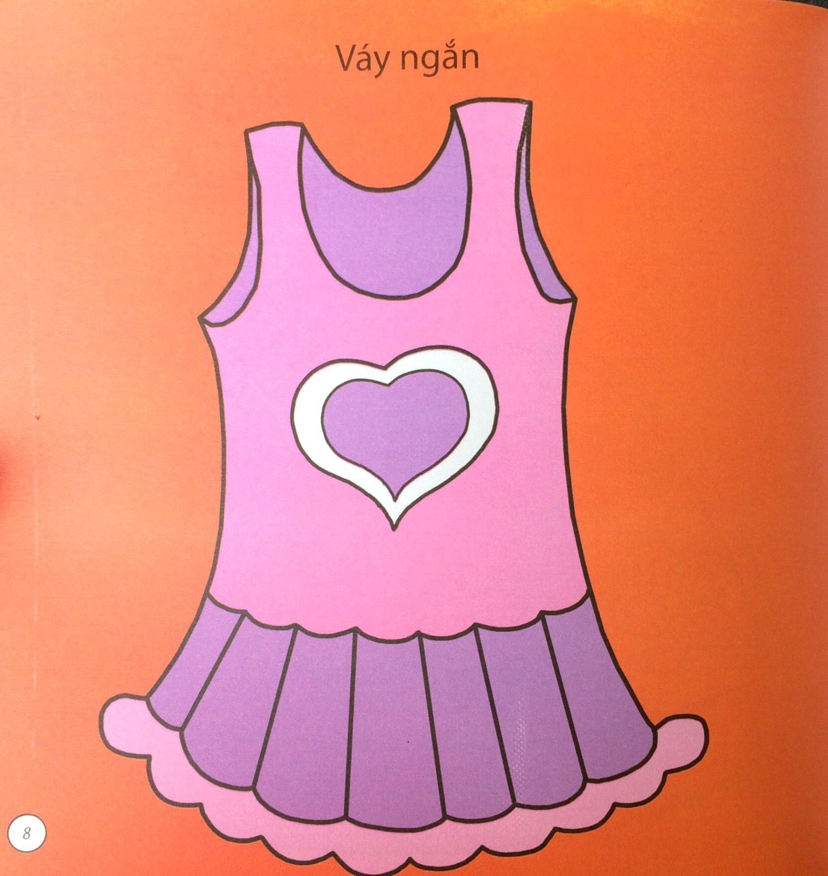 bé tô màu - thời trang bé đáng yêu