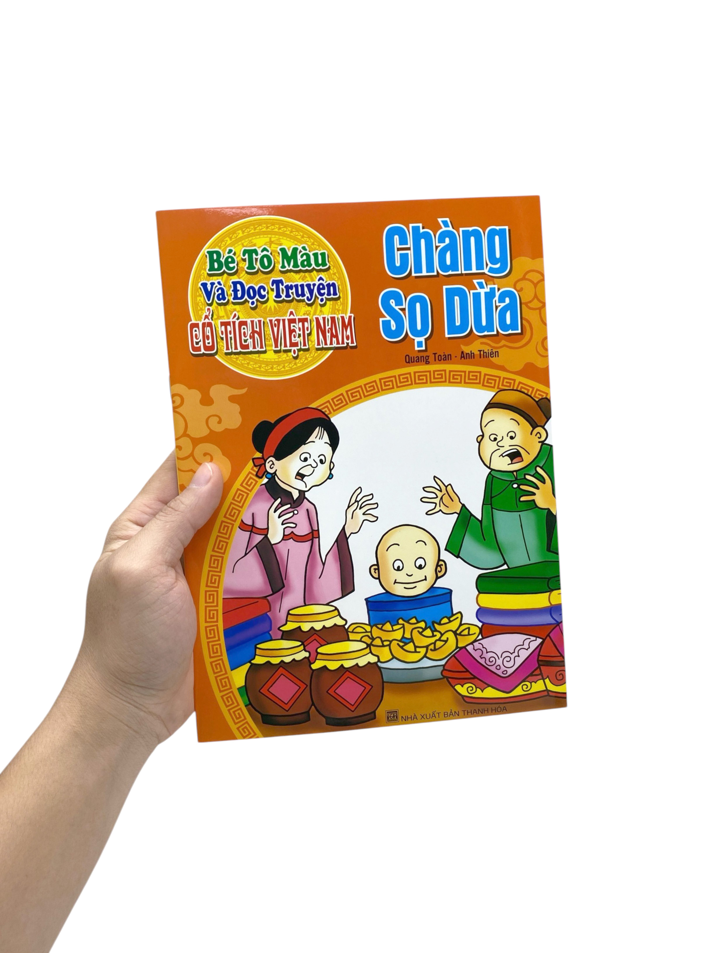 Bé Tô Màu Và Đọc Truyện - Cổ Tích Việt Nam - Chàng Sọ Dừa (Tái Bản 2025)