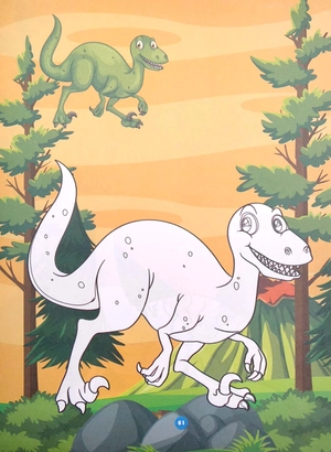 bé tô màu - wilo dinos