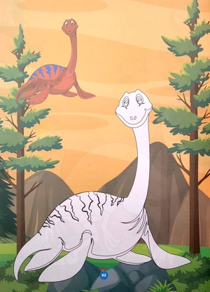 bé tô màu - wilo dinos