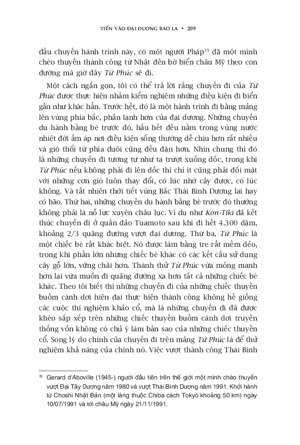 bè tre việt nam du ký - 5500 dặm vượt thái bình dương