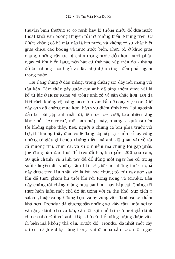 bè tre việt nam du ký - 5500 dặm vượt thái bình dương