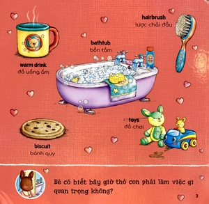 bé tự chơi, tự học - đi ngủ thôi nào!