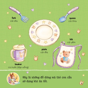 bé tự chơi, tự học - giờ ăn đến rồi!