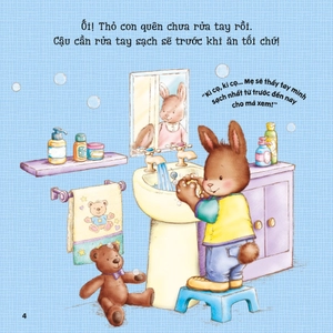 bé tự chơi, tự học - giờ ăn đến rồi!