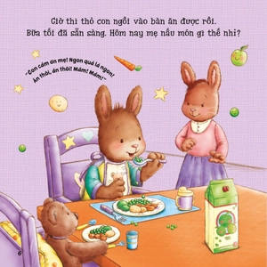 bé tự chơi, tự học - giờ ăn đến rồi!