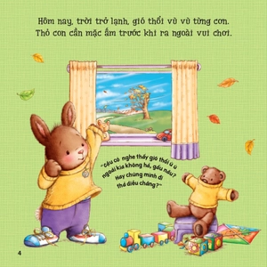 bé tự chơi, tự học - mặc quần áo thôi!