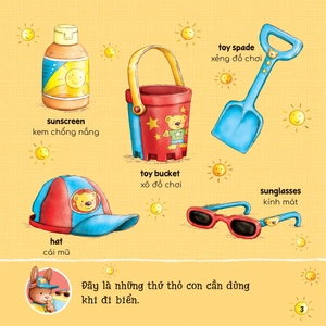 bé tự chơi, tự học - ra ngoài chơi nhé!