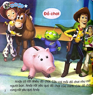 bé tự đọc truyện - ngôi nhà mới của đồ chơi