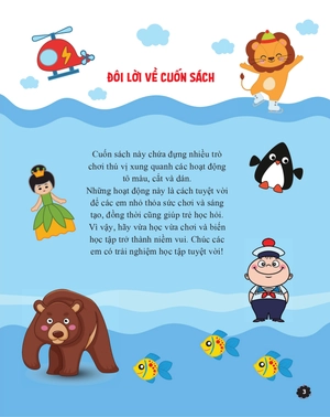 bé tư duy, bé sáng tạo - những hoạt động sáng tạo