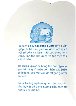 bé tự học cùng bubu - tập viết chữ cái (tái bản)