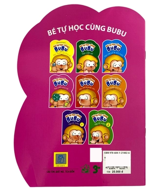 bé tự học cùng bubu - tập viết chữ cái (tái bản)