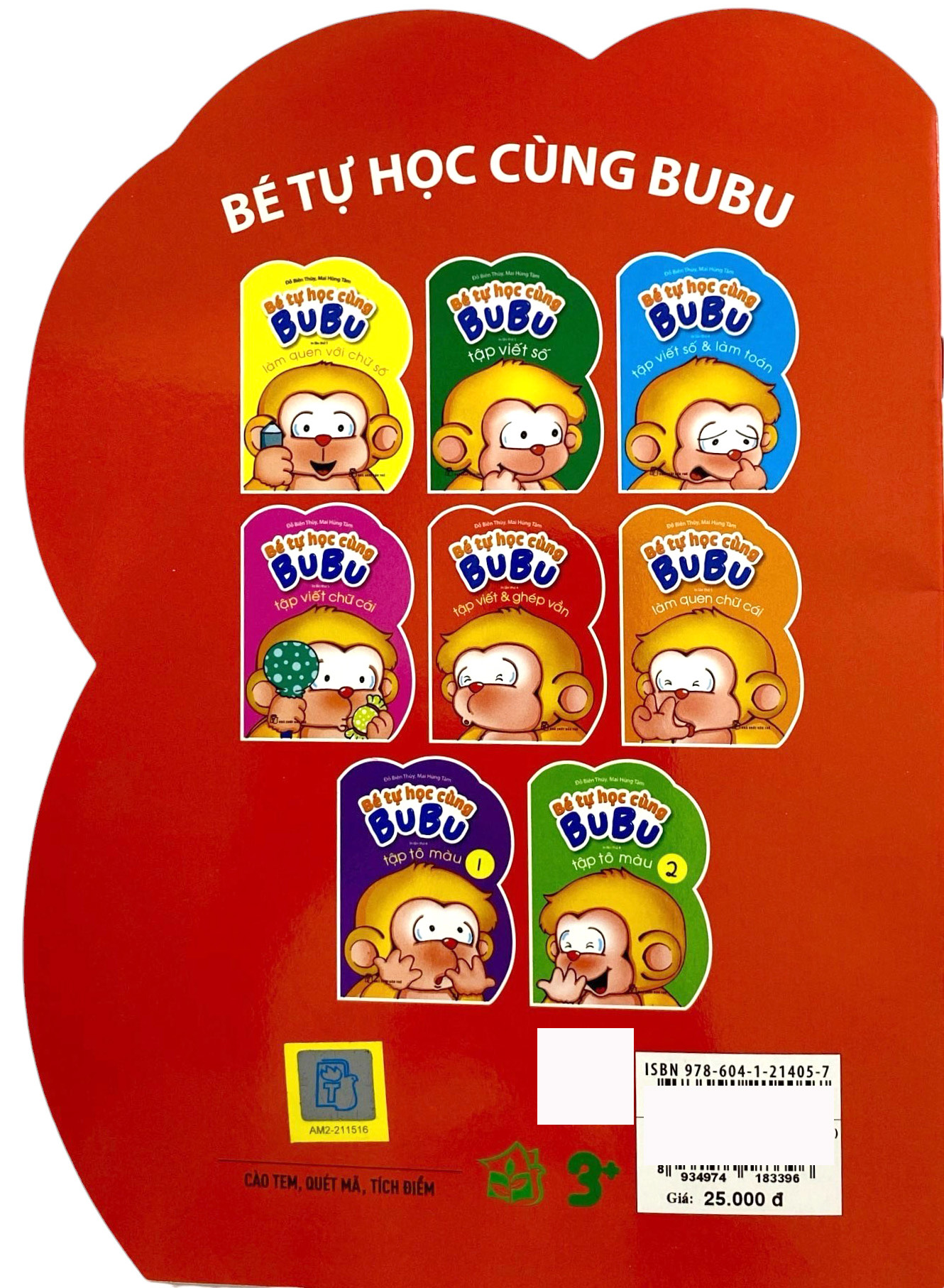 bé tự học cùng bubu - tập viết và ghép vần (tái bản)
