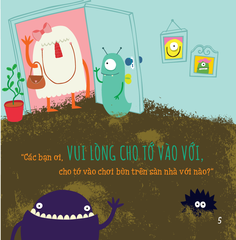 bé tự rèn luyện tình tôt - bé quái vật biết nói xin vui lòng và cảm ơn