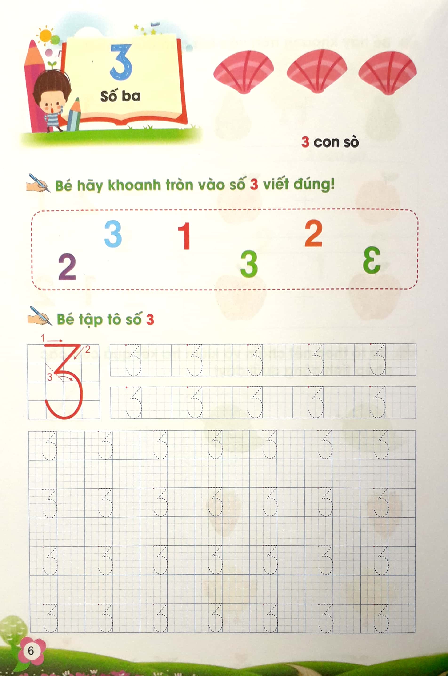 bé tự tin bước vào lớp 1 - cùng bé học toán - tập 1 (dành cho bé từ 5 - 6 tuổi)