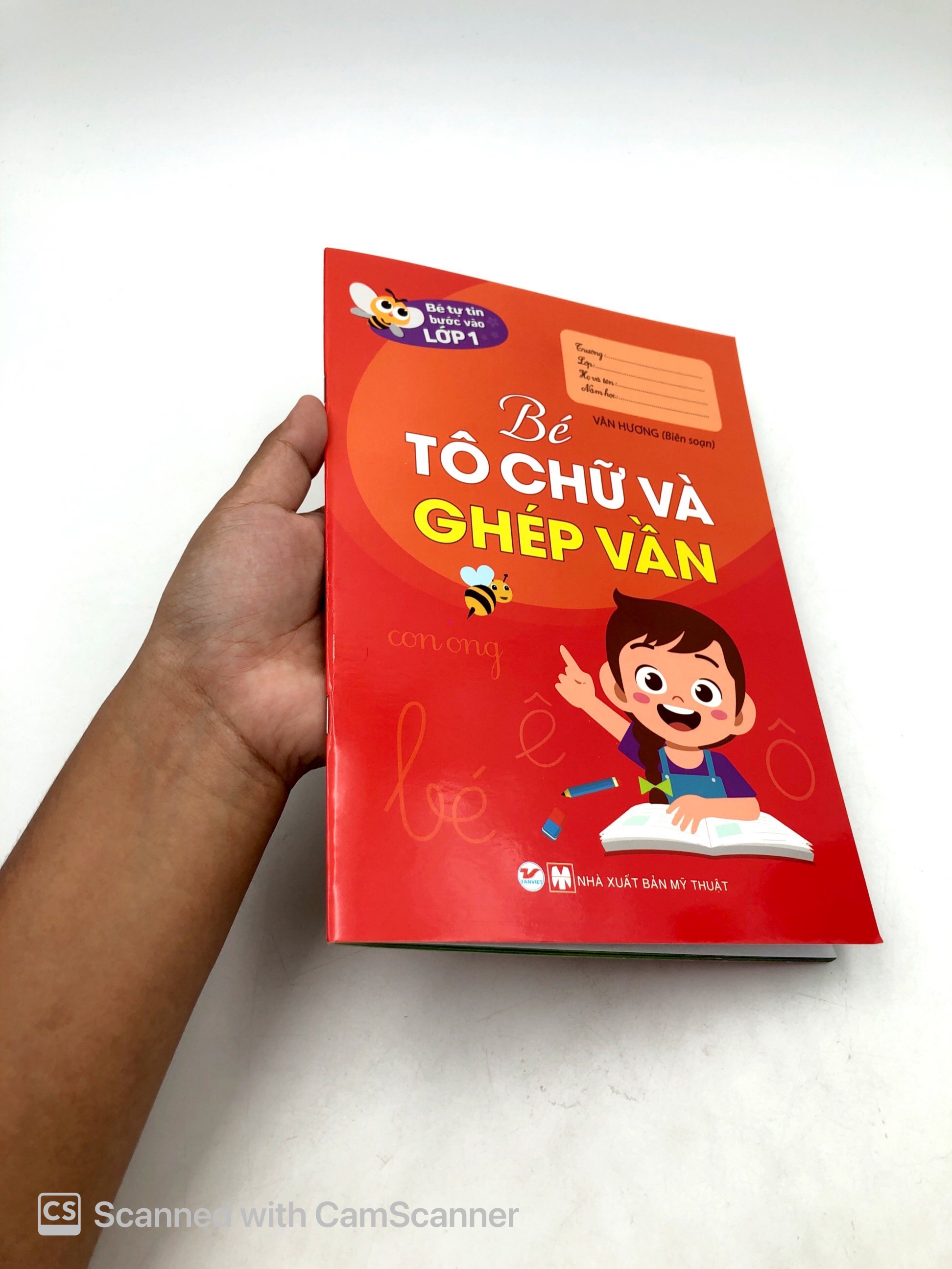 bé tự tin vào lớp 1 - bé tô chữ và ghép vần