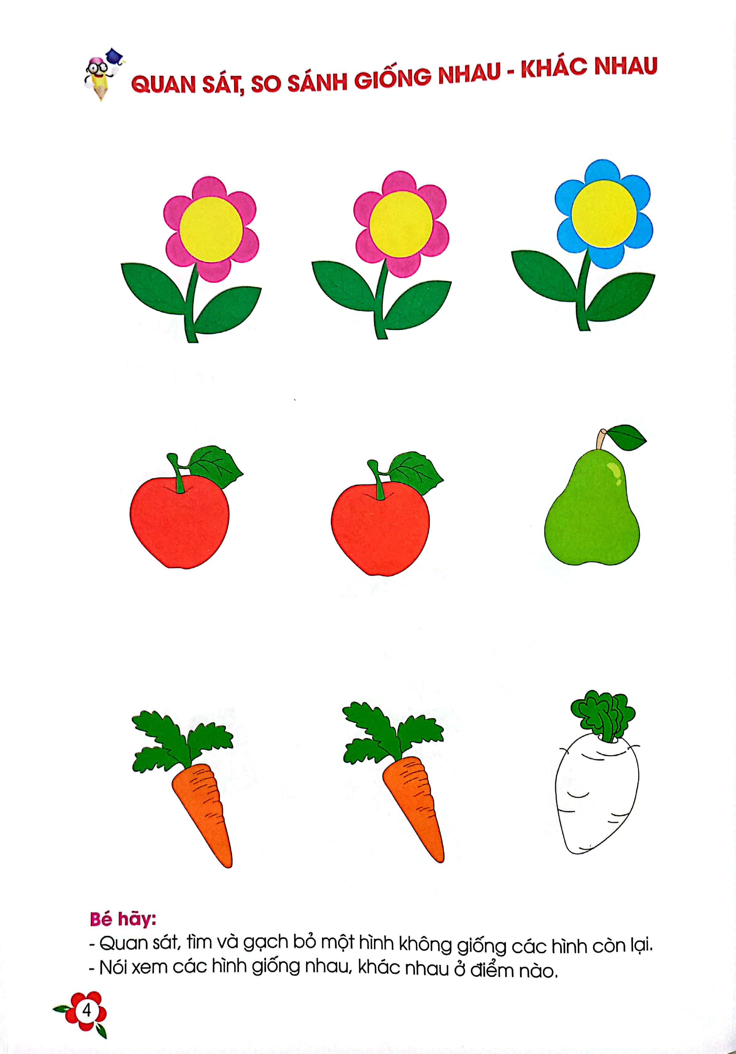 bé tự tin vào lớp 1 - toán tư duy (dành cho trẻ em 4-6 tuổi)(tái bản 2024)