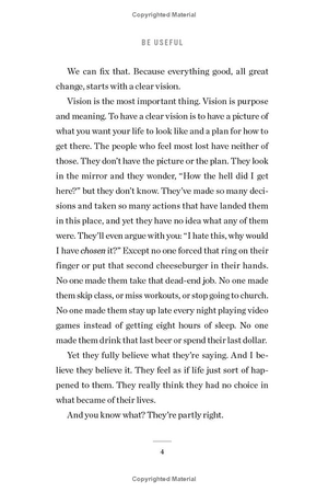 be useful - seven tools for life