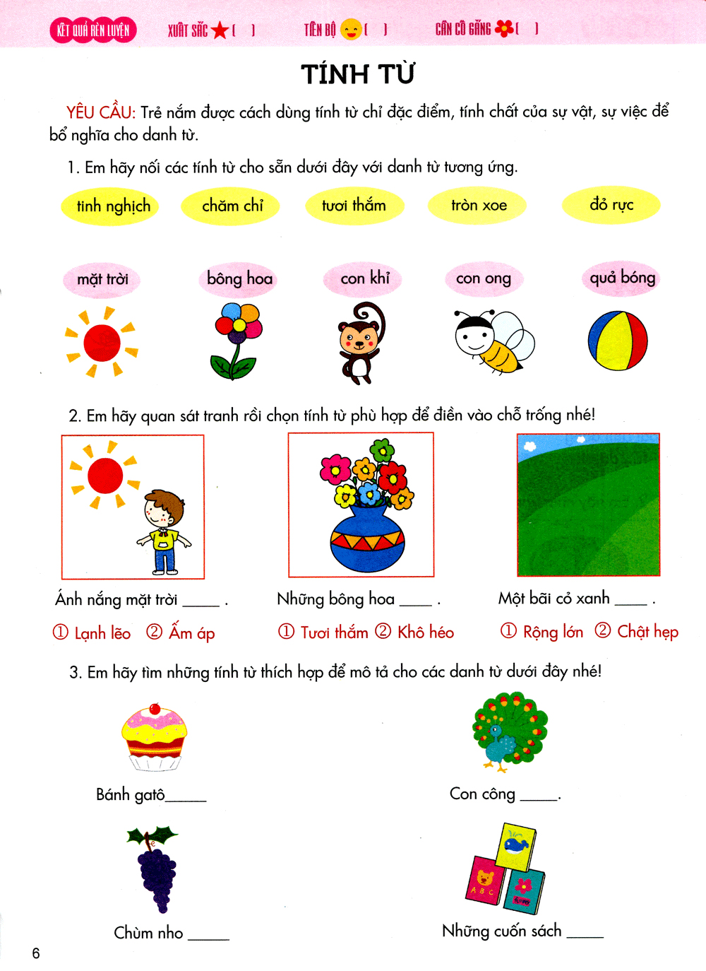 bé vào lớp 1 - bé học ngôn ngữ