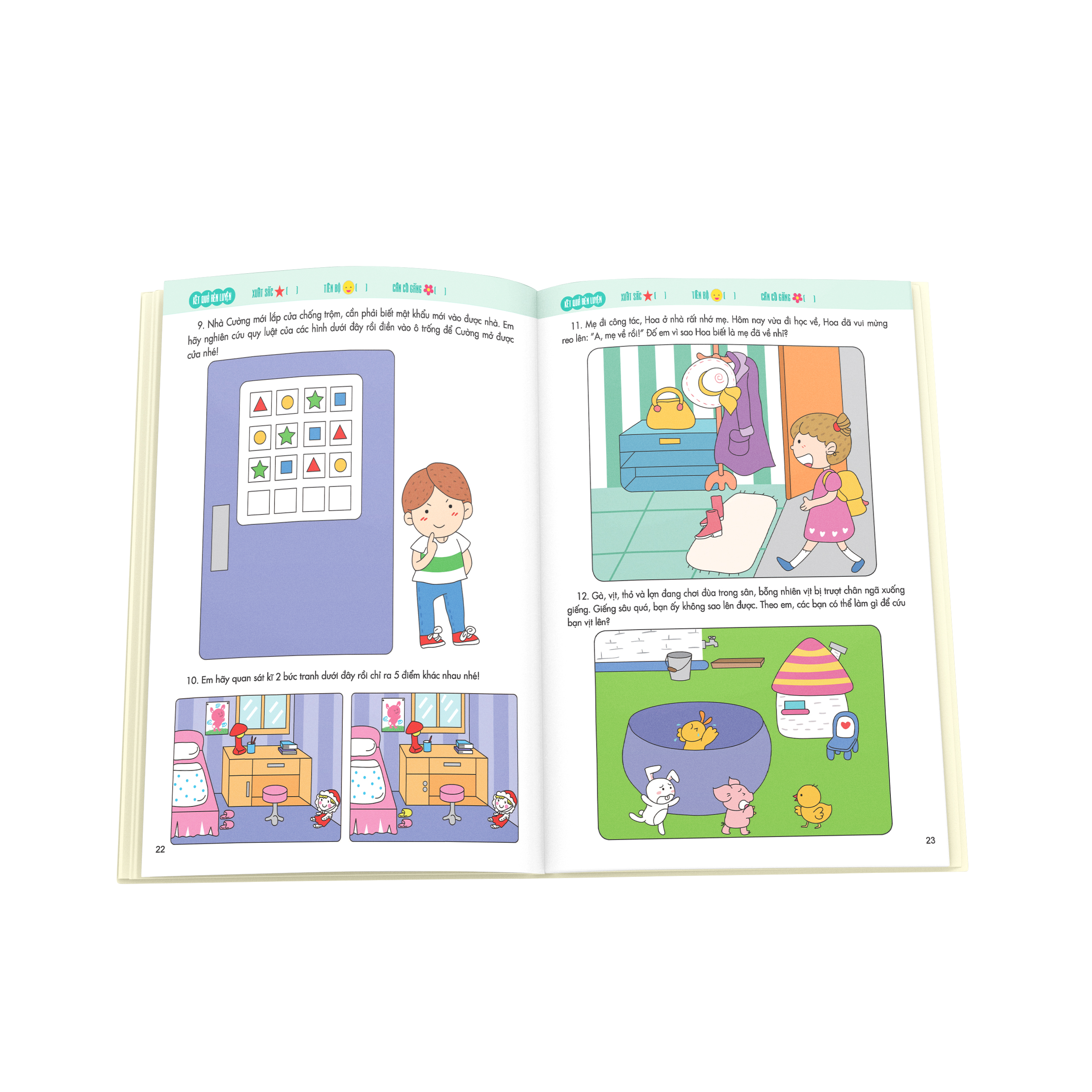 bé vào lớp 1 - rèn luyện iq (dành cho bé từ 4-6 tuổi)