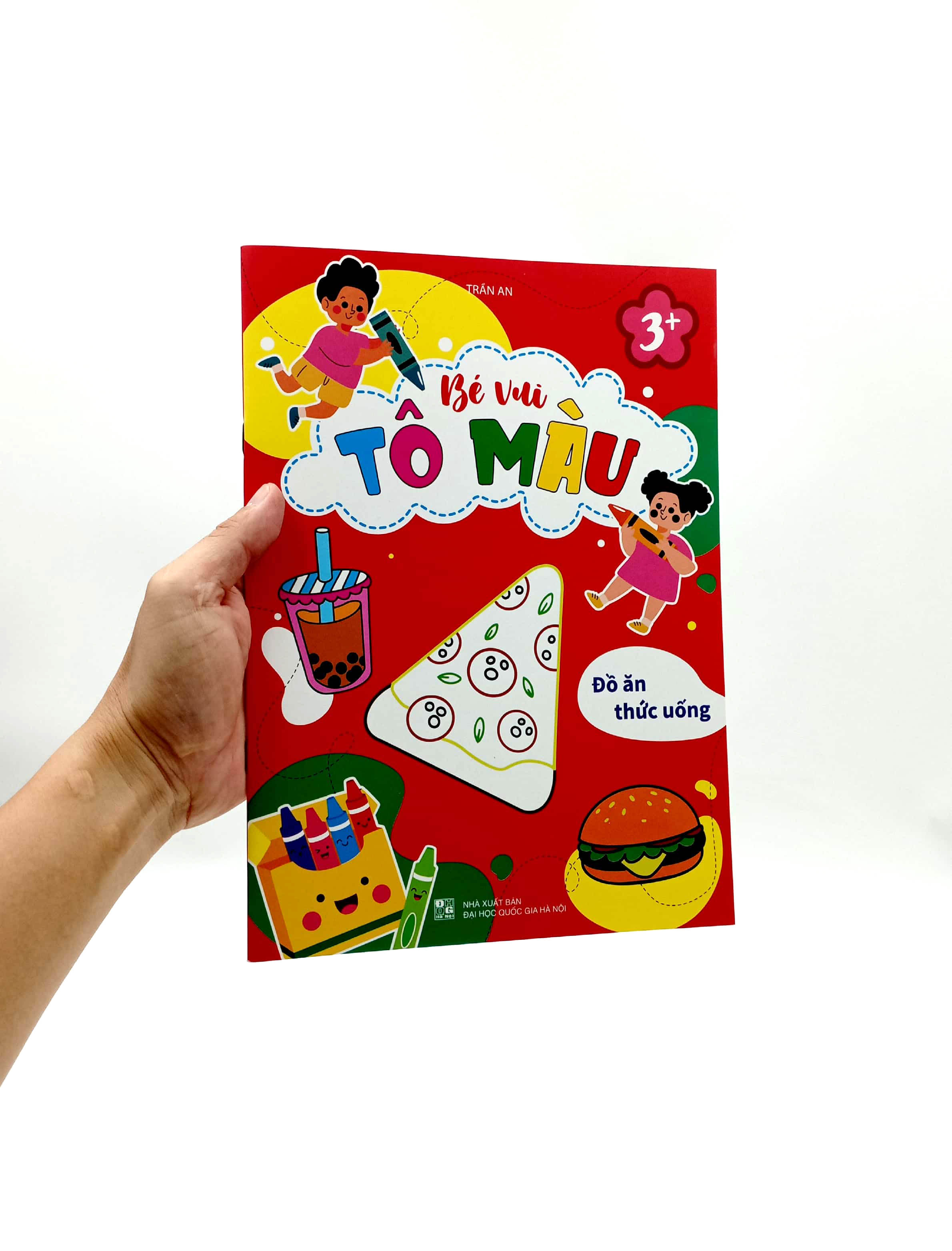 bé vui tô màu - đồ ăn thức uống