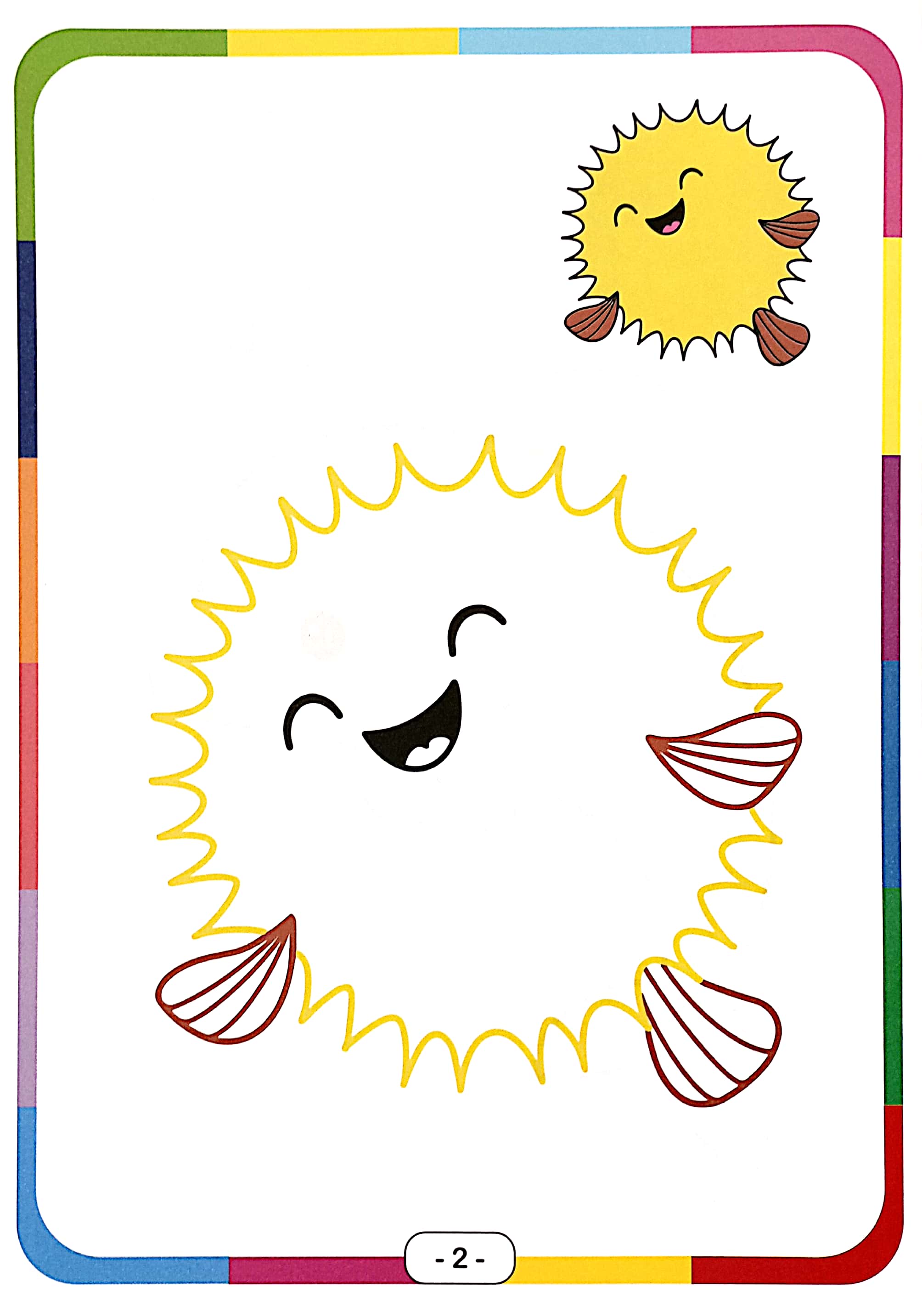 bé vui tô màu - động vật dưới nước