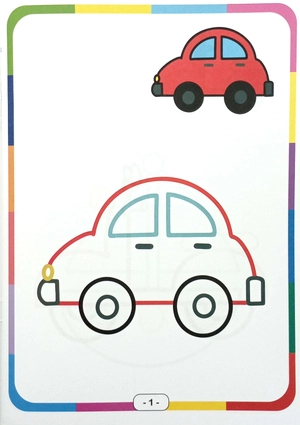 bé vui tô màu - phương tiện giao thông