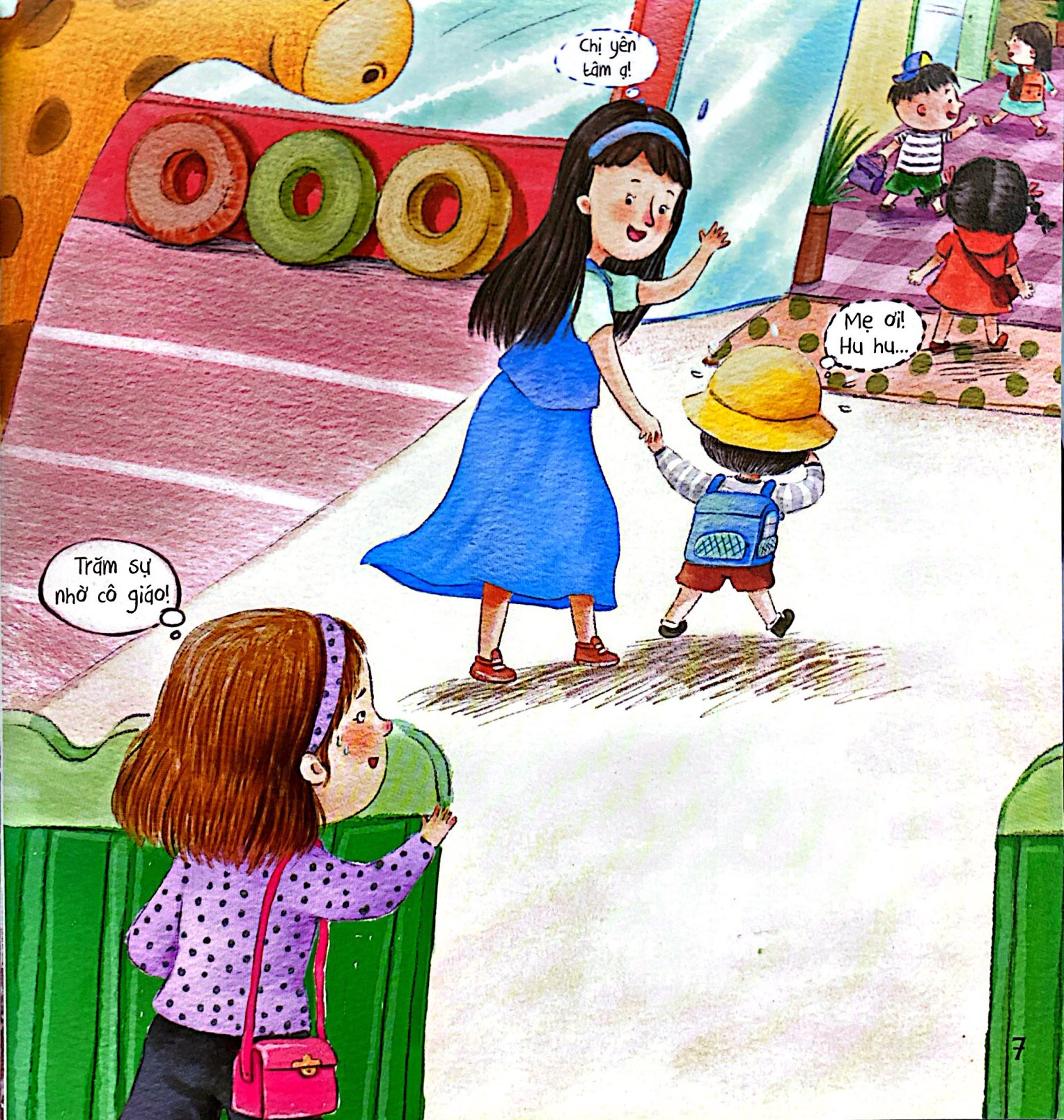 bé yêu cả nhà - con yêu cô lắm