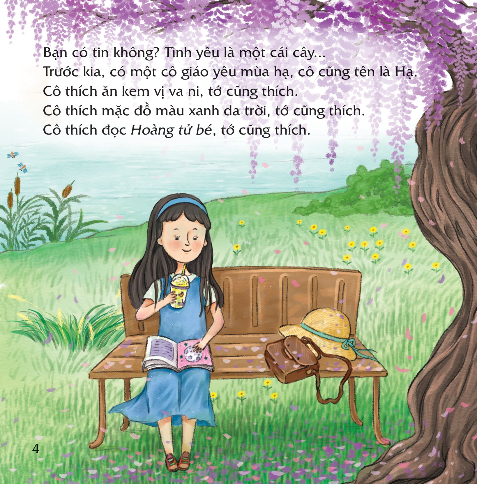 bé yêu cả nhà - con yêu cô lắm