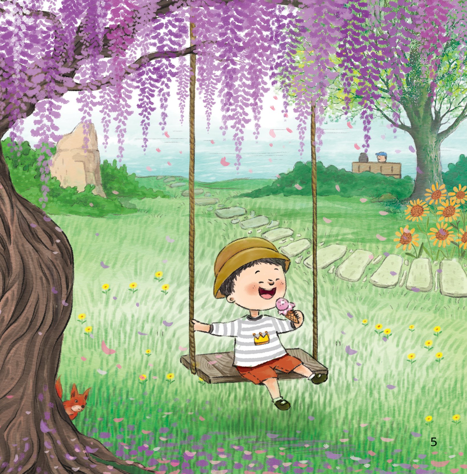 bé yêu cả nhà - con yêu cô lắm