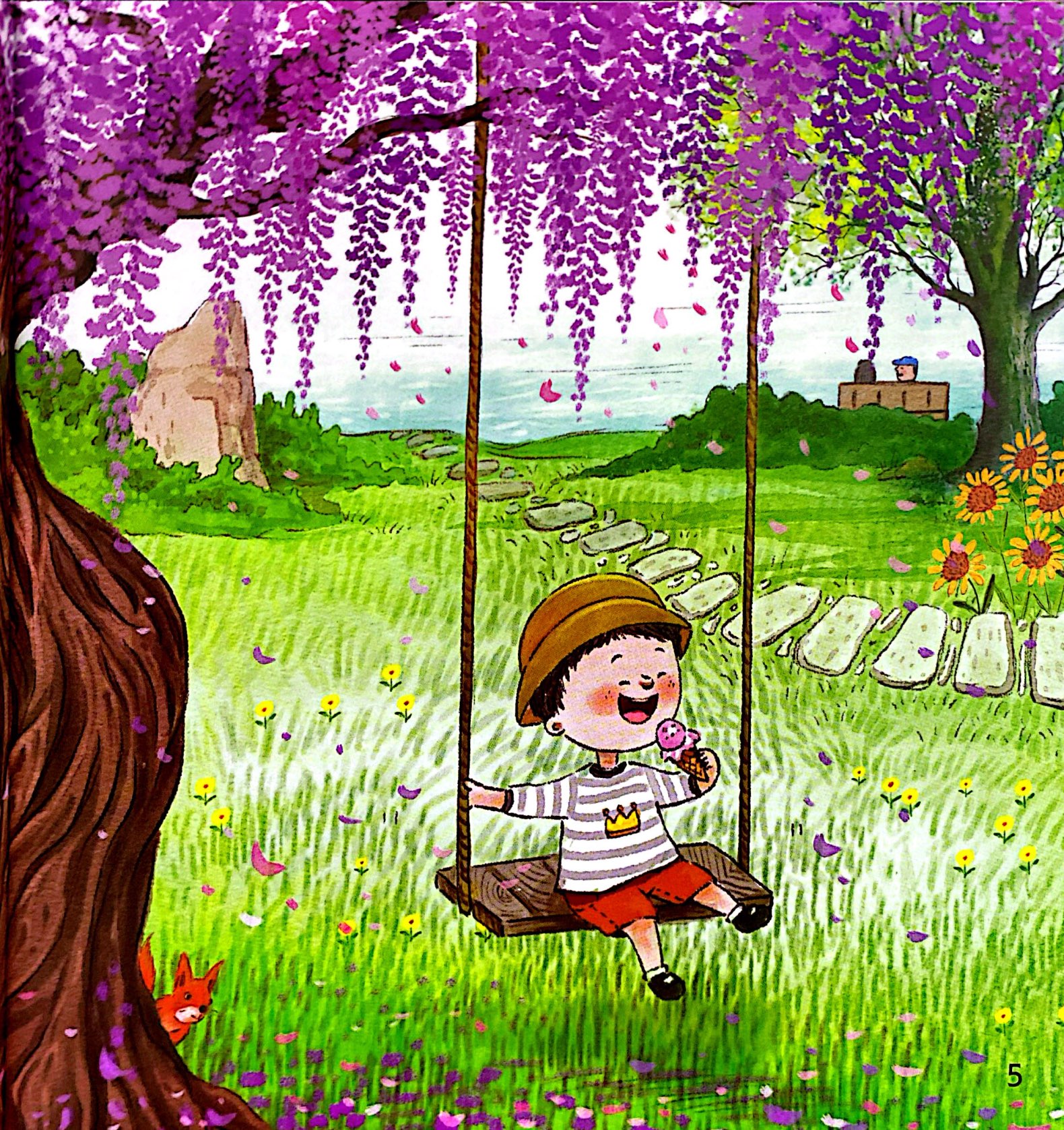 bé yêu cả nhà - con yêu cô lắm