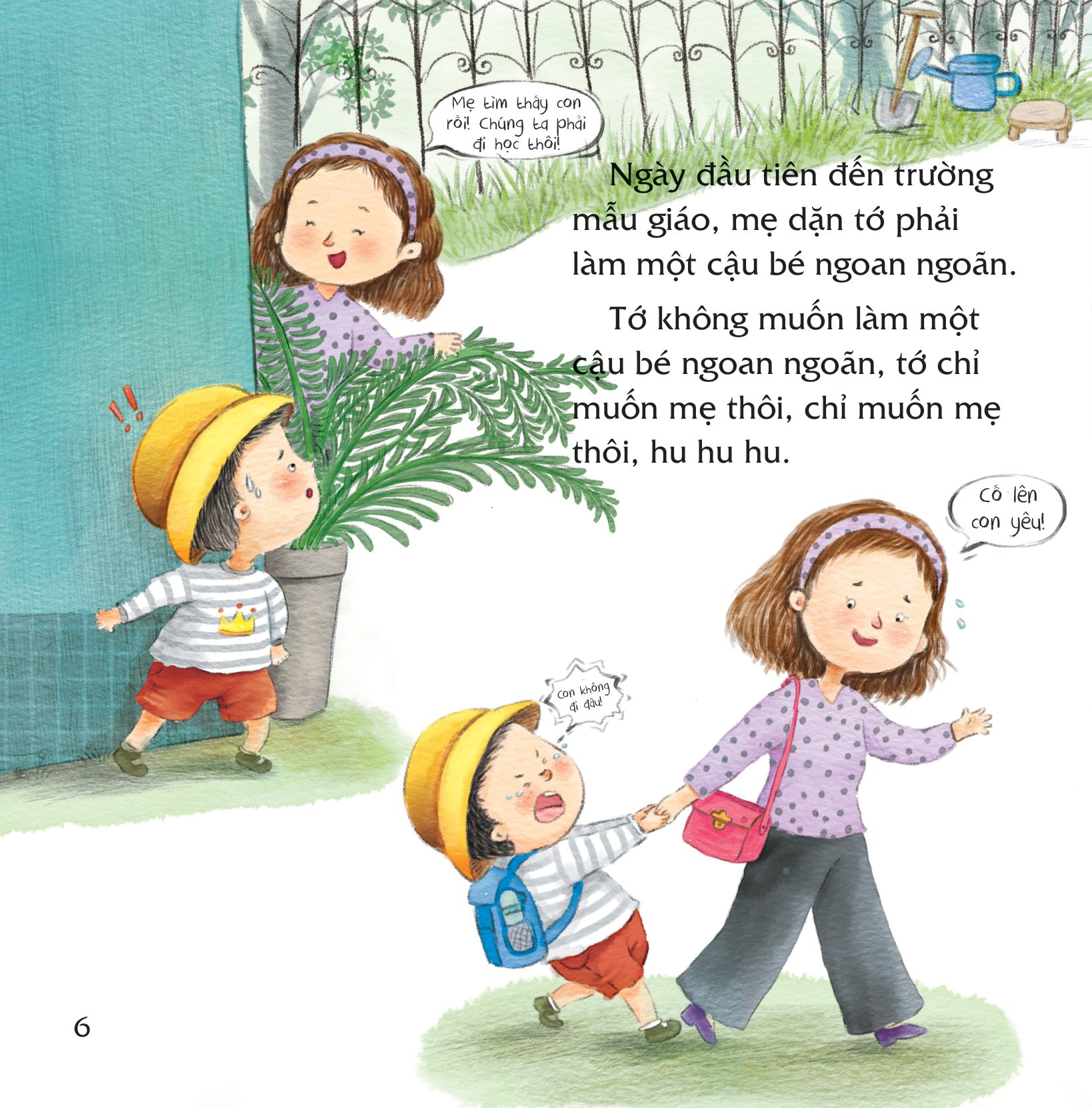 bé yêu cả nhà - con yêu cô lắm