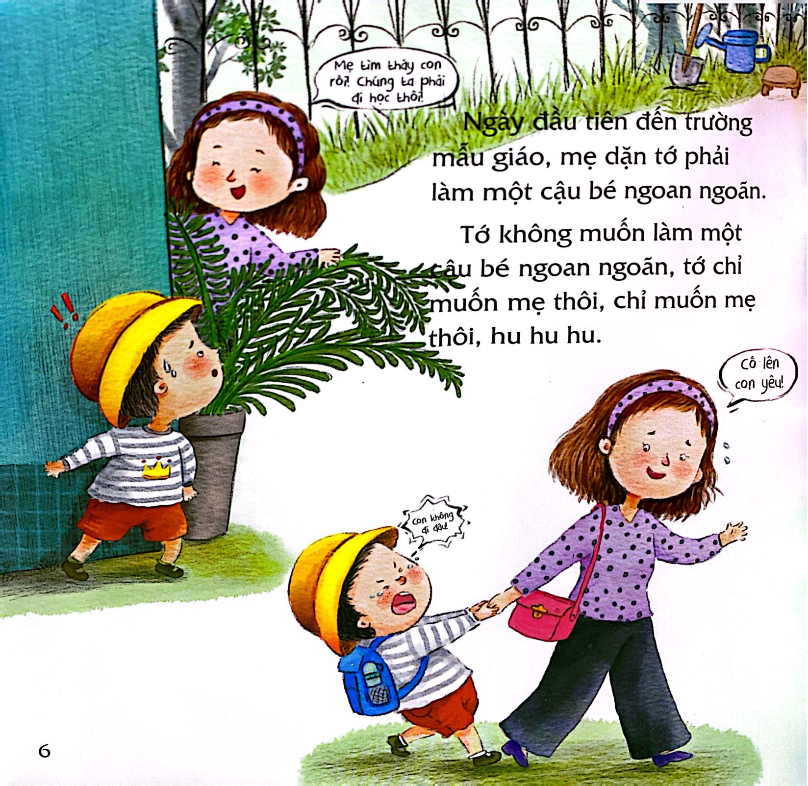 bé yêu cả nhà - con yêu cô lắm