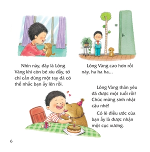 bé yêu cả nhà - lông vàng ơi, tớ yêu cậu lắm