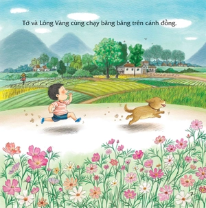 bé yêu cả nhà - lông vàng ơi, tớ yêu cậu lắm