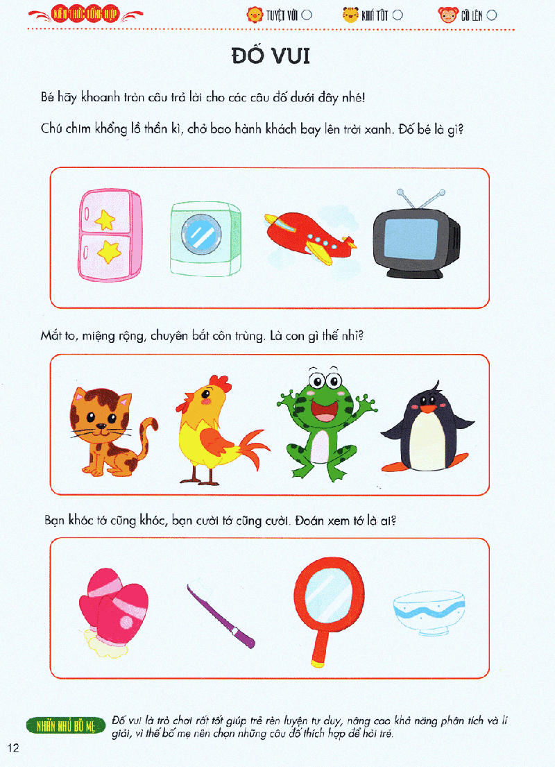 bé yêu đi mẫu giáo - rèn luyện iq (a)