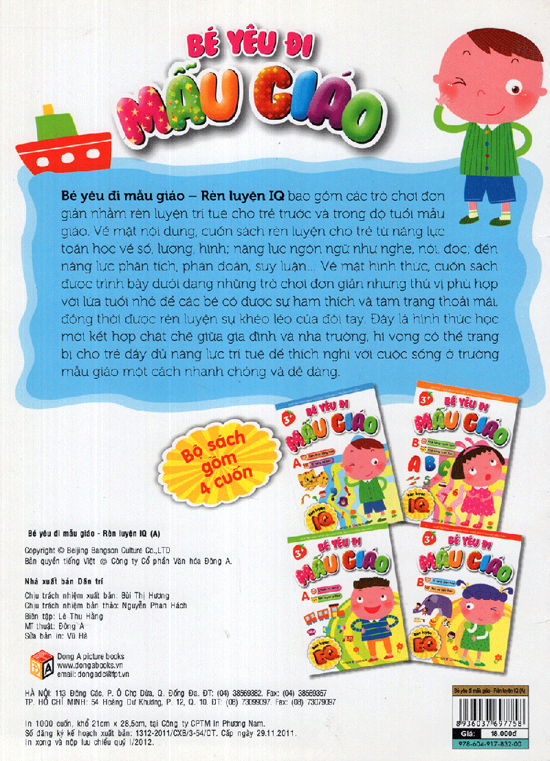 bé yêu đi mẫu giáo - rèn luyện iq (a)